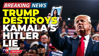 🚨BREAKING: Trump's Response To Kamala's Hitler Speech Has The Entire Country Absolutely Stunned!