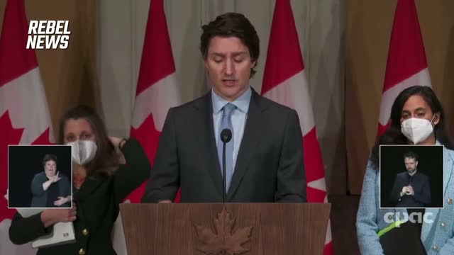 Trudeau says Canada will stand against authoritarianism.