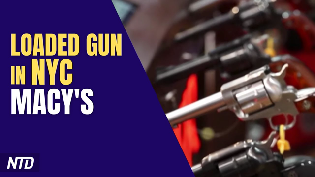 NYC Macy’s Thief Arrested With Loaded Gun; Amazon Sues Companies for Fake Reviews | NTD Business