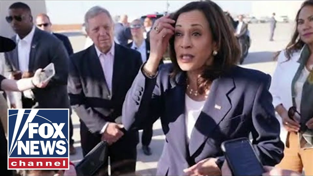 Kamala Harris makes no mention of smuggler videos on trip to southern border