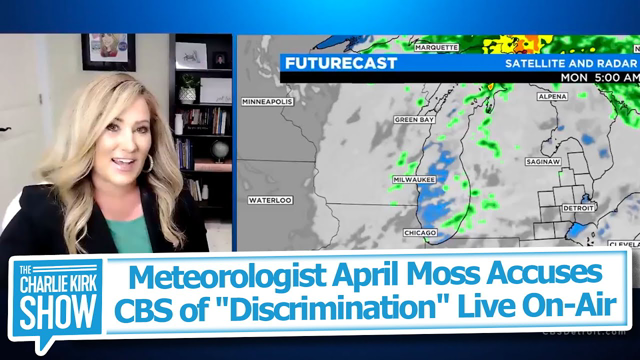 Meteorologist April Moss Accuses CBS of "Discrimination" Live On-Air
