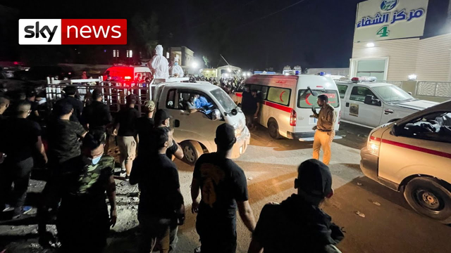Iraq: At least 82 killed in fire at Baghdad hospital treating COVID-19 patients