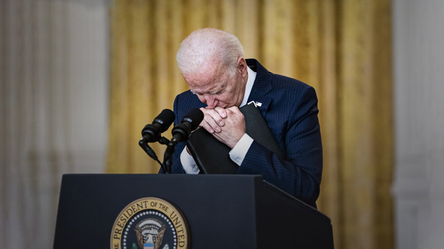 Unbelievable Image From Biden's PATHETIC Afghanistan Speech