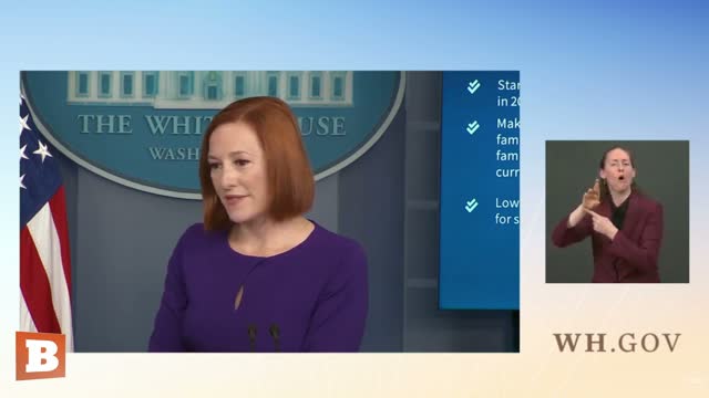 Jen Psaki Reacts to "Let’s Go Brandon" Movement During Press Briefing
