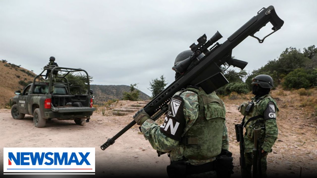 Armed Cartel members fires weapons at border | Wake Up America