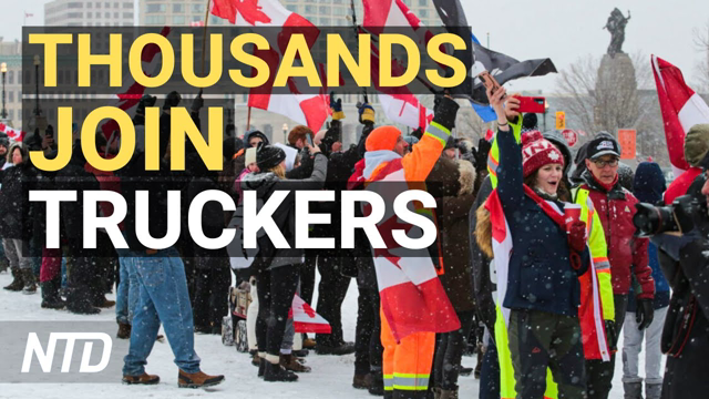 Thousands Join Canadian Trucker Protest Over Weekend; US Suspends Avocado Imports From Mexico | NTD