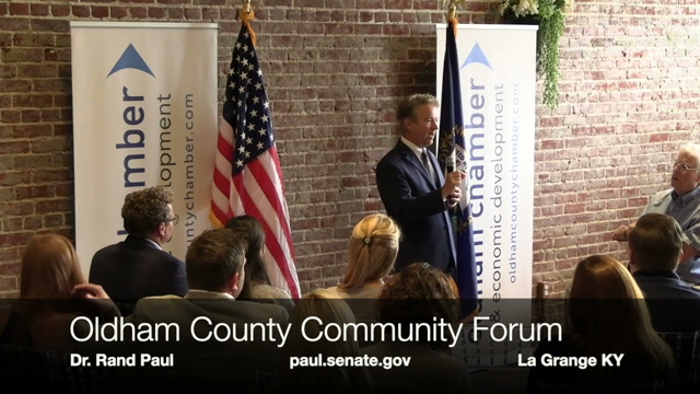 Dr. Rand Paul Speaks with Kentuckians in LaGrange, Kentucky - June 30, 2021