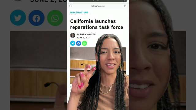 California Launches Reparations Task Force... #Shorts