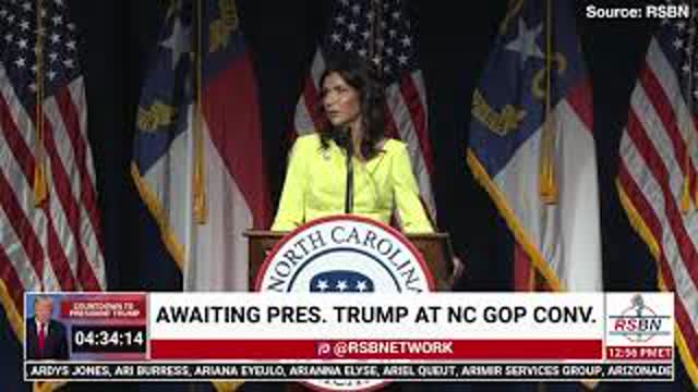 Kristi Noem: "I Watched People in 2020 Roll Over and Give Up Their Freedoms"