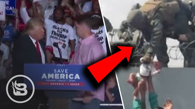 Trump Honors Marine Who Served in Afghanistan in a Way Biden Would Never Think Of