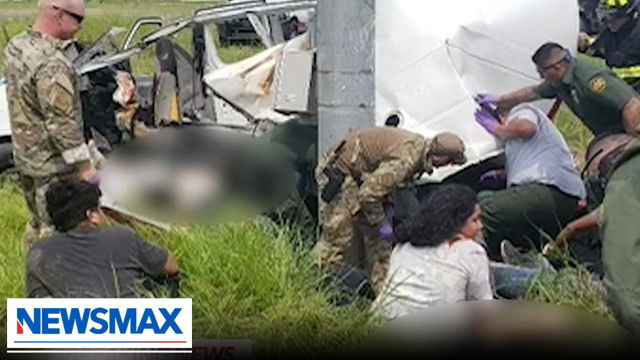 Stinchfield obtains shocking new images of truck accident at Biden's border