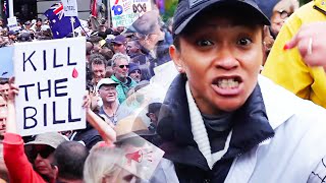 'KILL THE BILL': The BIGGEST freedom protest in Melbourne so far