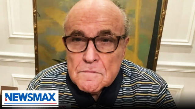 "DOPE, WEAKLING": Giuliani rips Biden as Putin military operation news drops | Rob Schmitt Tonight