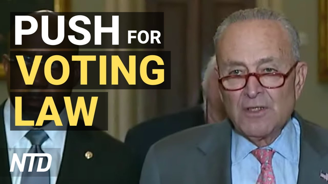 GOP Pushback Ties Dems. Hands on Voting Bill; Senators Demand Answers About FBI, Ray Epps | NTD