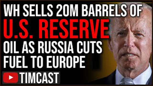 Biden Sells 20M Barrels Of US Oil Reserves, Media Smears Trump As GOP SLAMS Biden Oil Sale To China