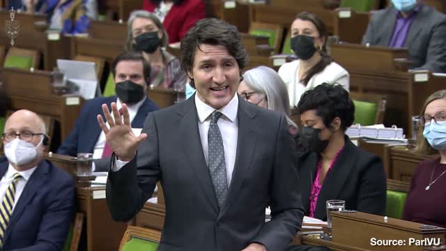 Watch: Lawmakers Burst out Laughing at Justin Trudeau Saying "Responsible Leadership"