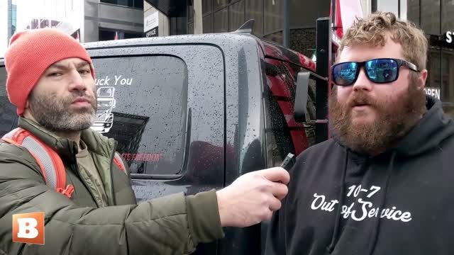 Canadian Trucker: We're Here Because "Livelihoods" Are Ruined, Families "Torn Apart" by Mandates