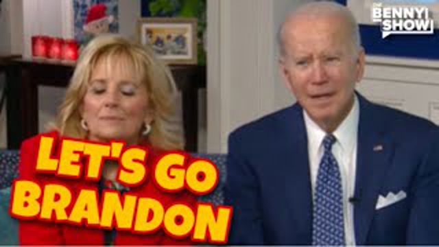 JOE BIDEN SAYS “LETS GO BRANDON, I AGREE!” ON CHRISTMAS EVE LOL 😂
