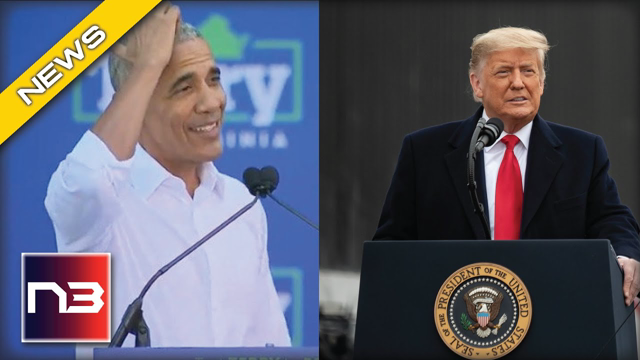 Obama DESPERATELY Attacks Trump To Save Democrats Chances in Virginia