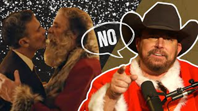 New Ad Unleashes Gay Santa Who Wants to Kiss Your Dad | @Chad Prather