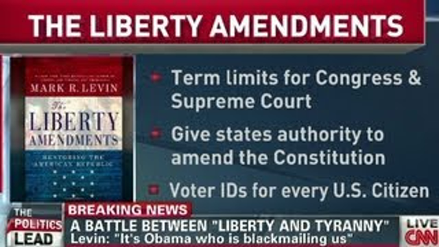 Author Mark Levin's 11 proposals