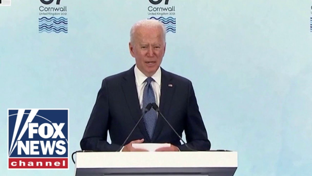Biden raises concern mixing up Libya with Syria at G-7 Summit