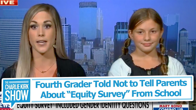Fourth Grader Told Not to Tell Parents About “Equity Survey” From School