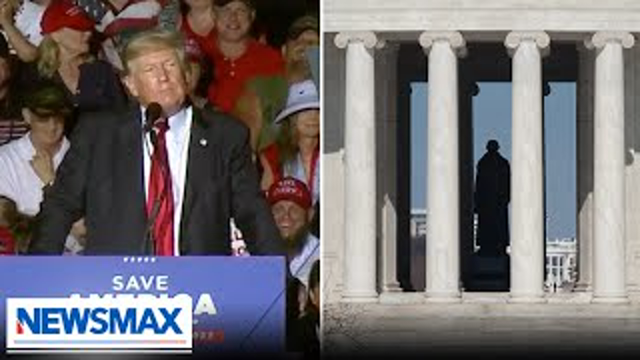 Trump warns crowd they won't be happy with Thomas Jefferson replacement