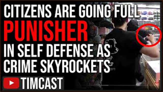 Citizens Going FULL PUNISHER As Crime In Democrat Cities Skyrockets, GOP WINNING On Crime Issue