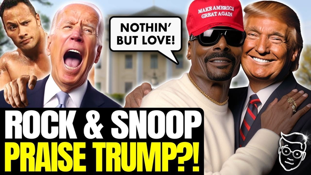 The Rock PRAISES Trump as Snoop Dogg FLIPS on Joe Biden: 'I LOVE Trump!' | Libs in PANIC Meltdown 🔥