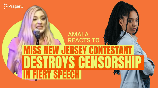 Miss New Jersey Contestant DESTROYS Censorship in Fiery Speech - Will & Amala React
