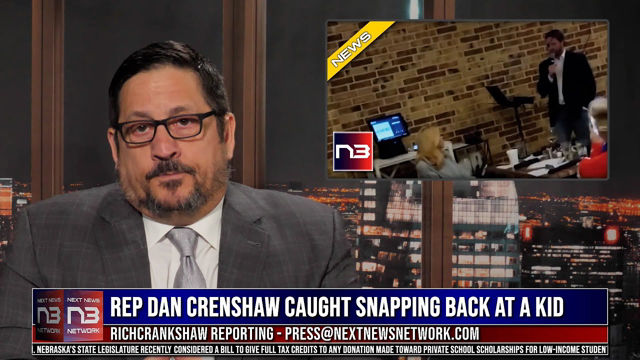 Rep Dan Crenshaw Caught Snapping Back at a Kid