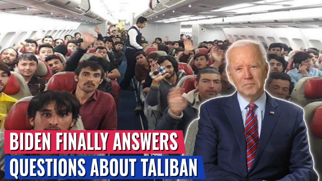Biden Finally Answers Questions On Afghanistan - Ooh Man, Your Blood Will Boil Watching This