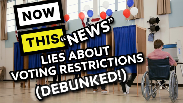 Now This "News" Lies About 'Voting Restrictions' (DEBUNKED!)
