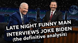 Jimmy Kimmel Interviews Joke Biden! (The Analysis)