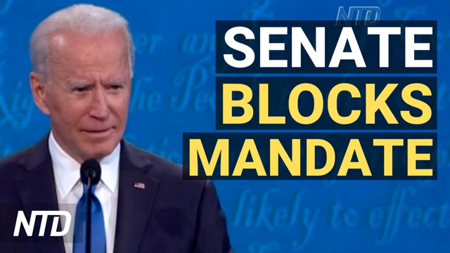 Senate Blocks Biden’s Vaccine Mandate; FDA Seeks 75 Years to Release Pfizer Vax Data | NTD