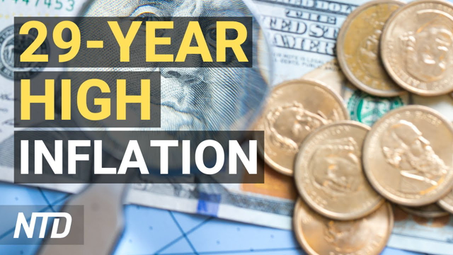 Inflation Metric Surges to 29-Year High; Analyzing Biden’s $6T Budget Proposal | NTD Business