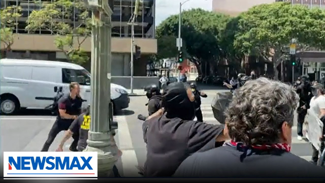 Newsmax reporter attacked during ANTIFA retaliations: Correspondent James Klüg speaks out