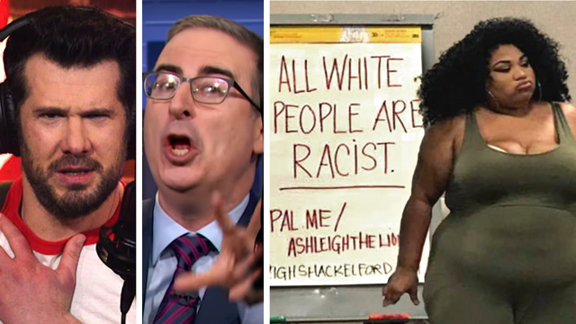John Oliver GASLIGHTS His Audience on CRT | Louder With Crowder