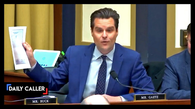 Matt Gaetz Corners F.B.I. On Hunter Biden's Laptop