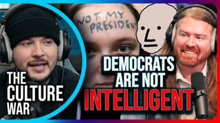 Democrats Are NOT INTELLIGENT, They Thought Lectern Guy Was Named 'Via Getty'