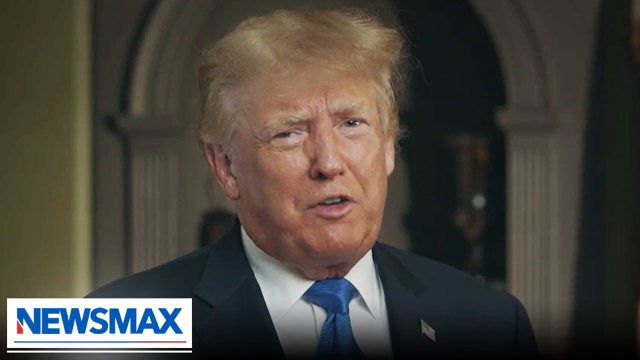 New Trump video message thanks and salutes U.S. armed forces members | Rob Schmitt's Perspective