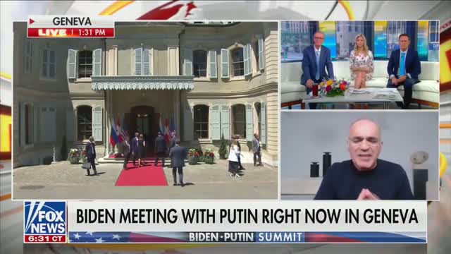 Russian Dissident Garry Kasparov: Biden Is “Failing Test” On Taking Action Against Putin