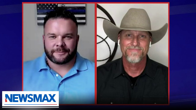 Fired TikTok cop is offered a job by Sheriff live on Newsmax