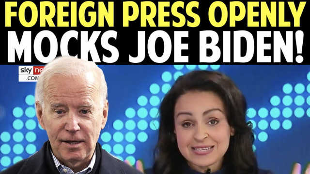 FOREIGN PRESS OPENLY MOCKS JOE BIDEN!