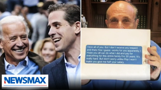 Giuliani: The text that 'can put Biden in jail' | Greg Kelly Reports on Newsmax