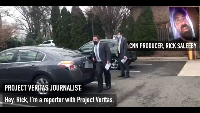 CNN Producer Rick Saleeby Refuses Comment When Questioned on Employment Status by Veritas Journalist