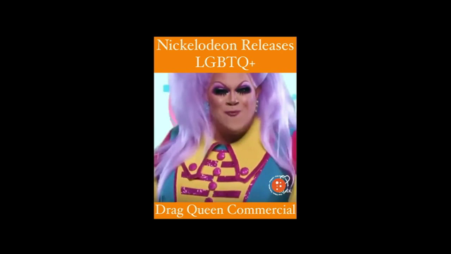 Nickelodeon Releases LGBTQ+ Drag Queen Commercial #Shorts