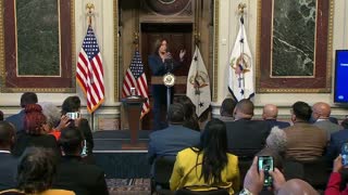 Kamala Harris To Audience: "Brilliance" Is "Ability To See What Can Be Unburdened By What Has Been"