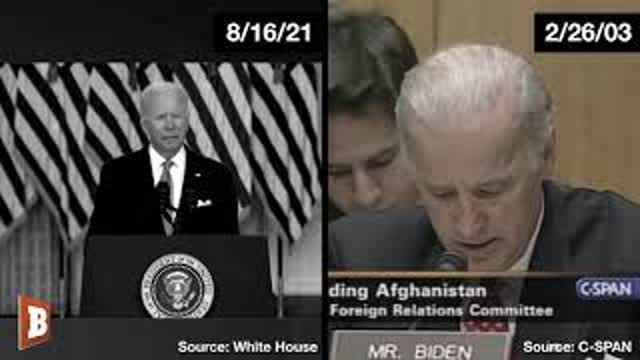 Watch: In 2003, Joe Biden Defended Nation Building in Afghanistan